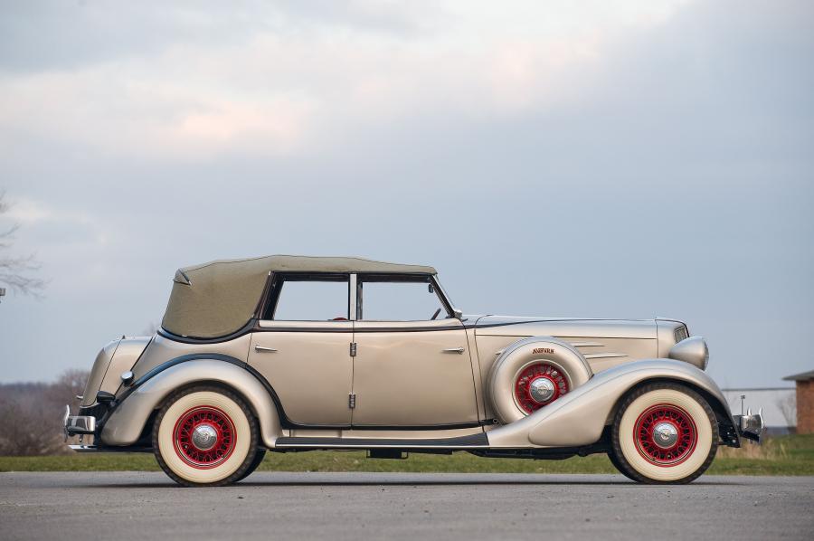  Auburn 850 Y Custom Phaeton 1934 года  (фото 2 из 5)